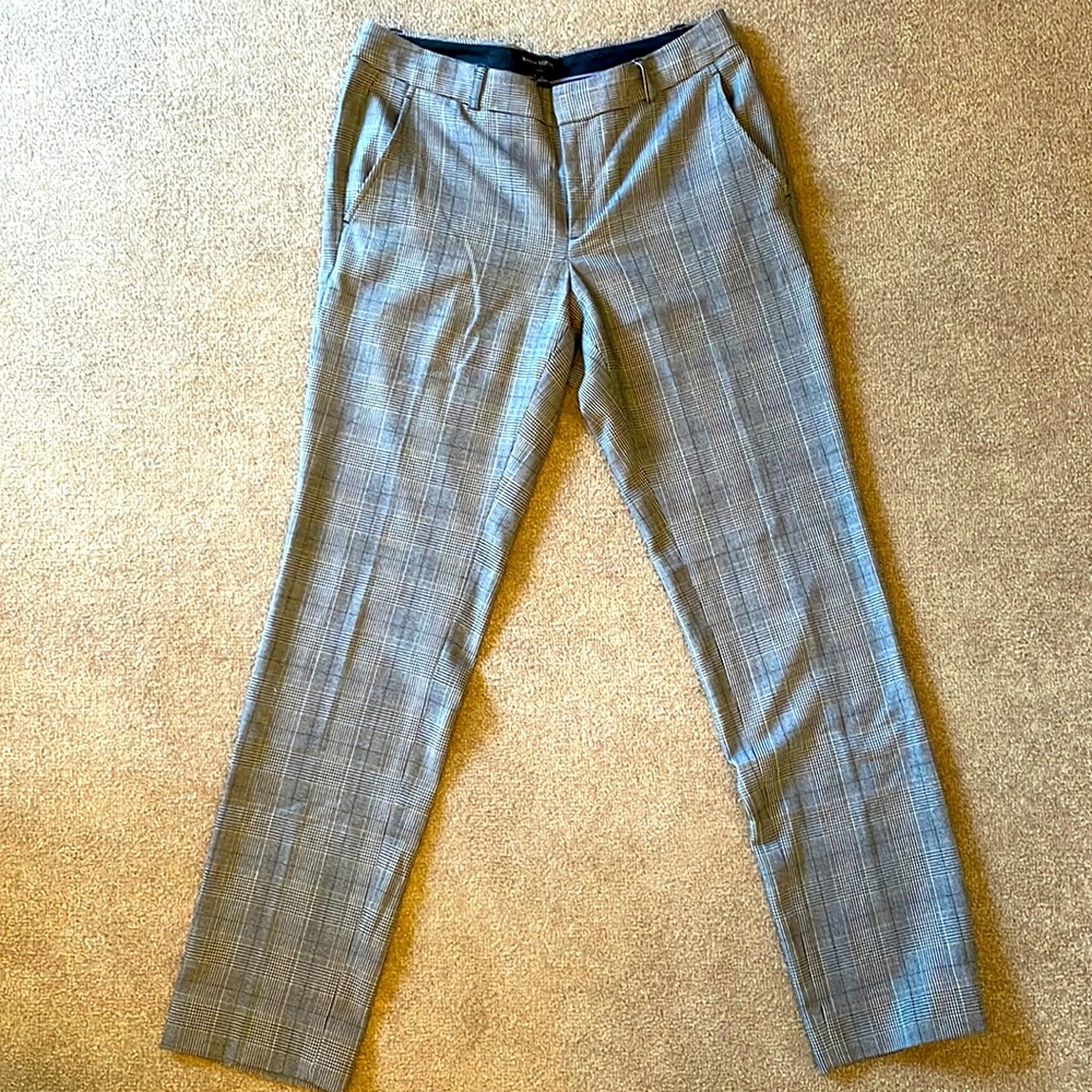 Banana republic black and white pants